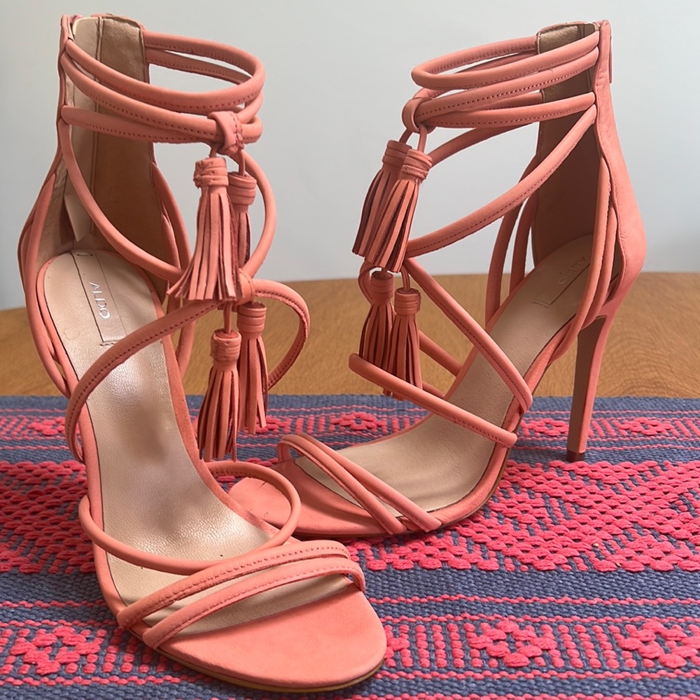 Pink ALDO high heels